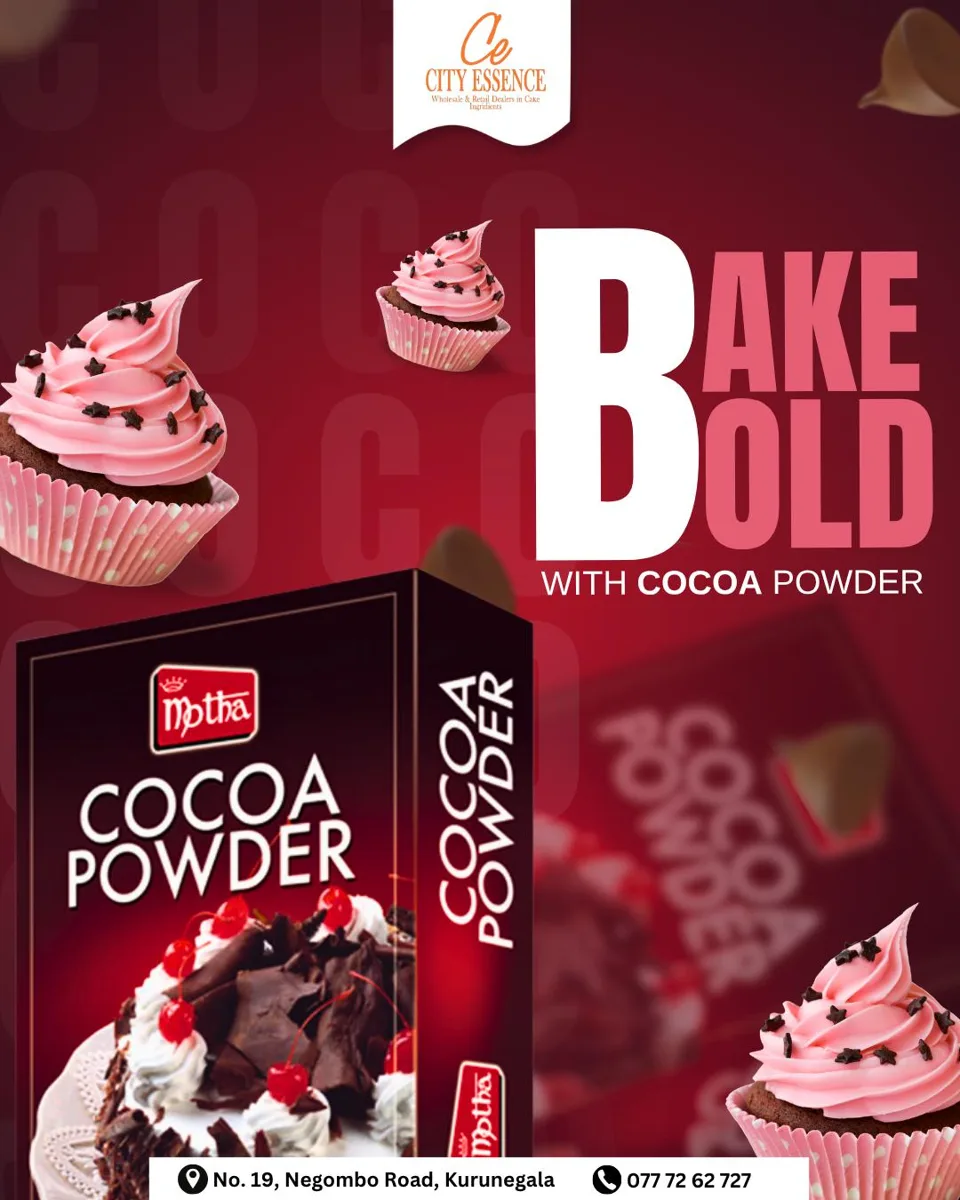 City Essence — Bake bold campaign artwork
