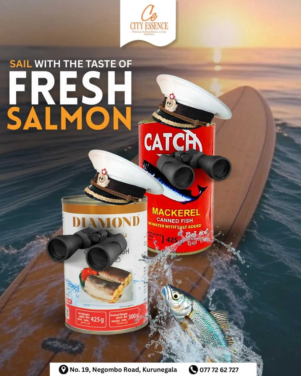 City Essence — Canned fish campaign campaign artwork