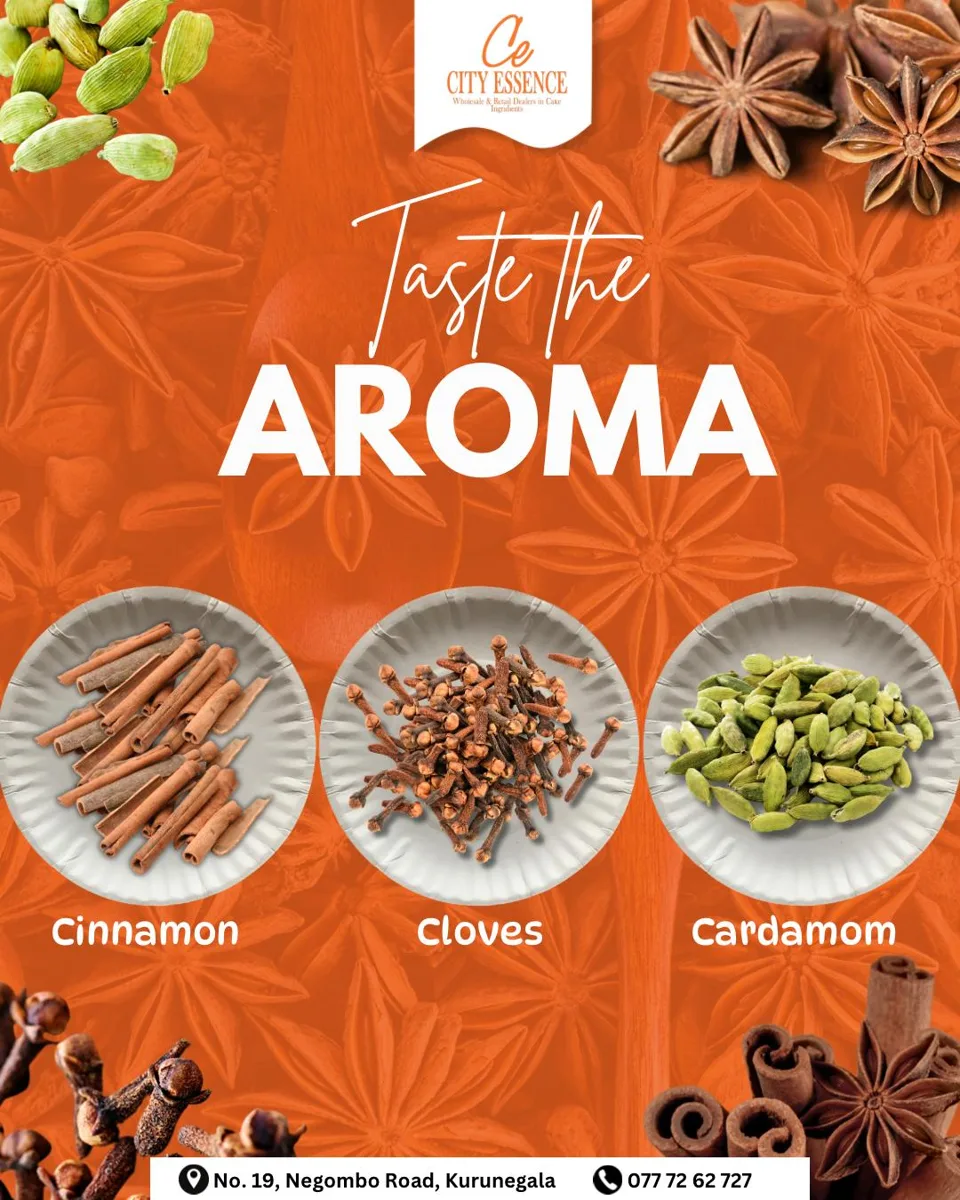 City Essence — The aroma of spices campaign artwork