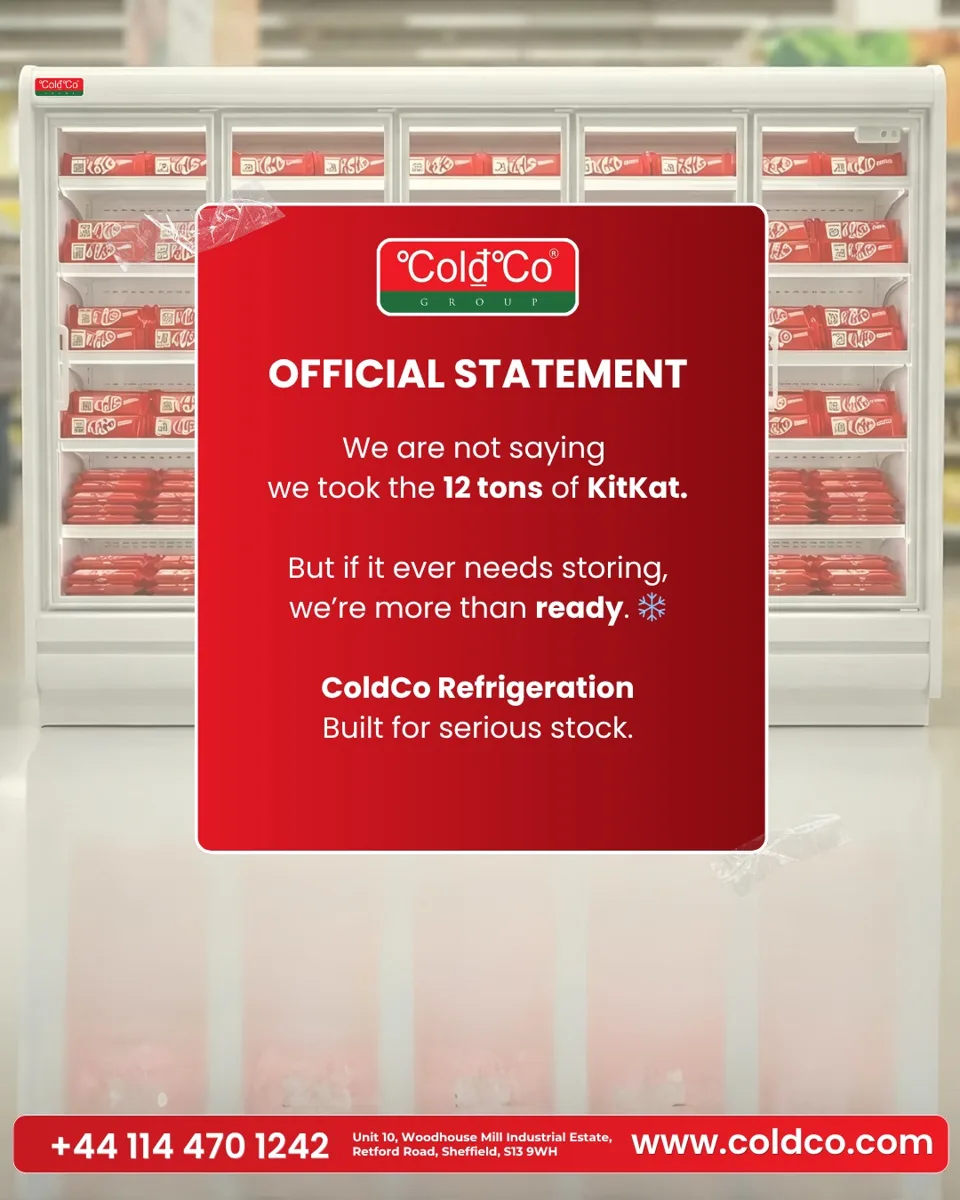 ColdCo — Brand statement campaign artwork