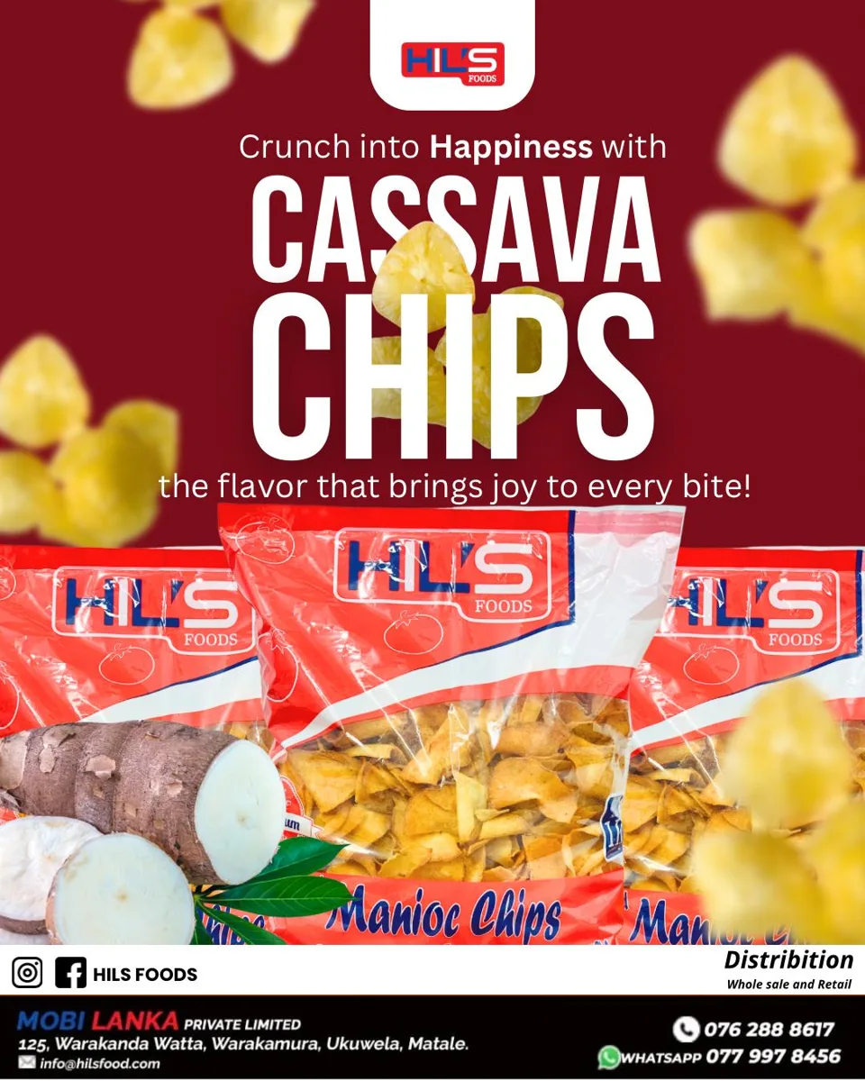 HILS Foods — Cassava chips campaign artwork