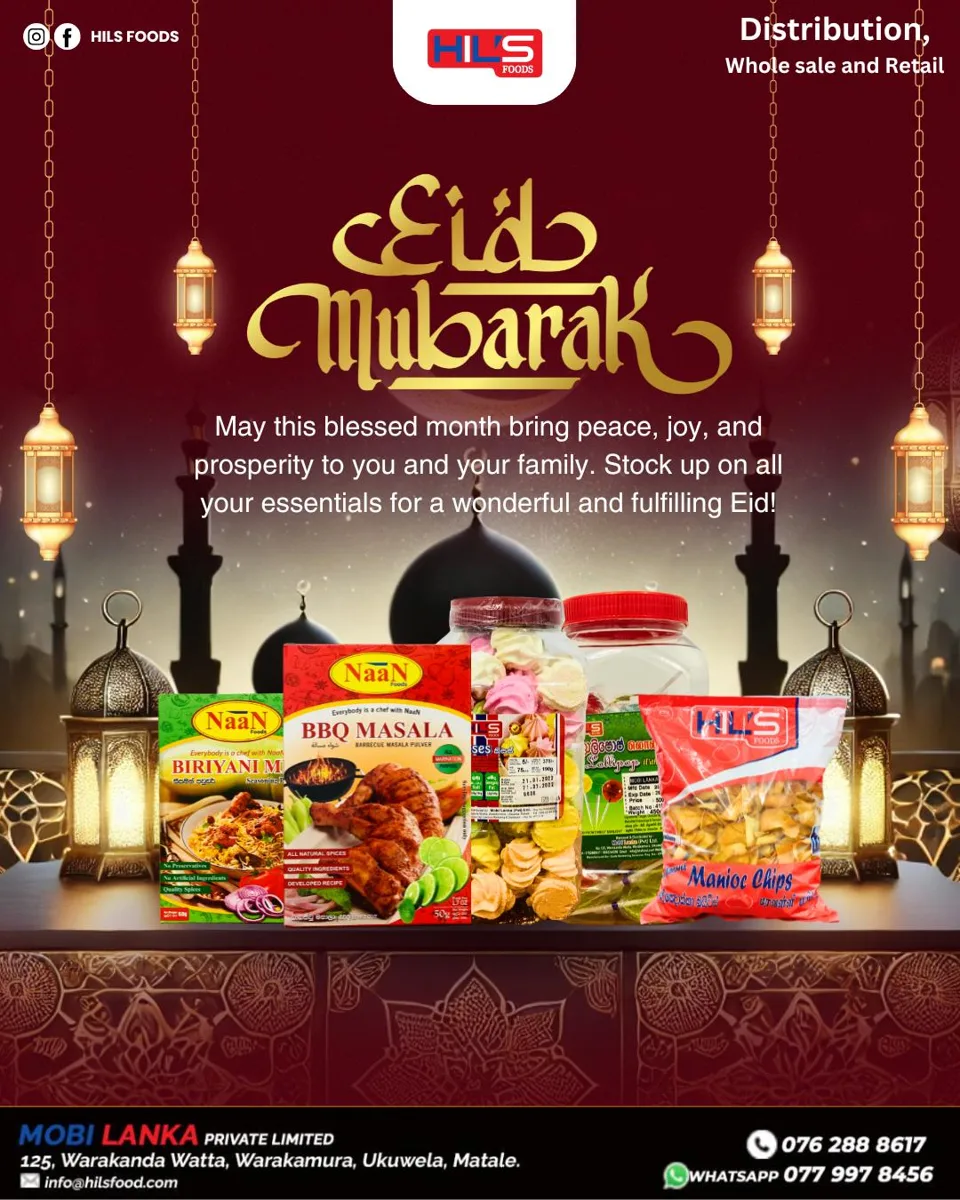 HILS Foods — Eid campaign campaign artwork