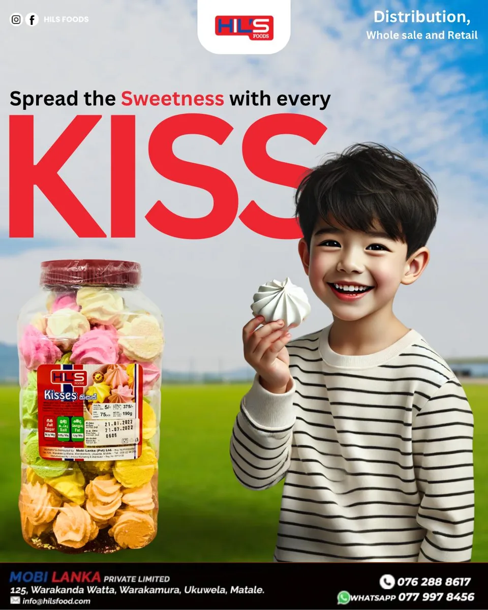 HILS Foods — Kisses campaign campaign artwork