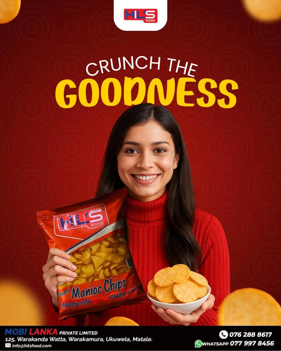 HILS Foods — Manioc chips campaign artwork