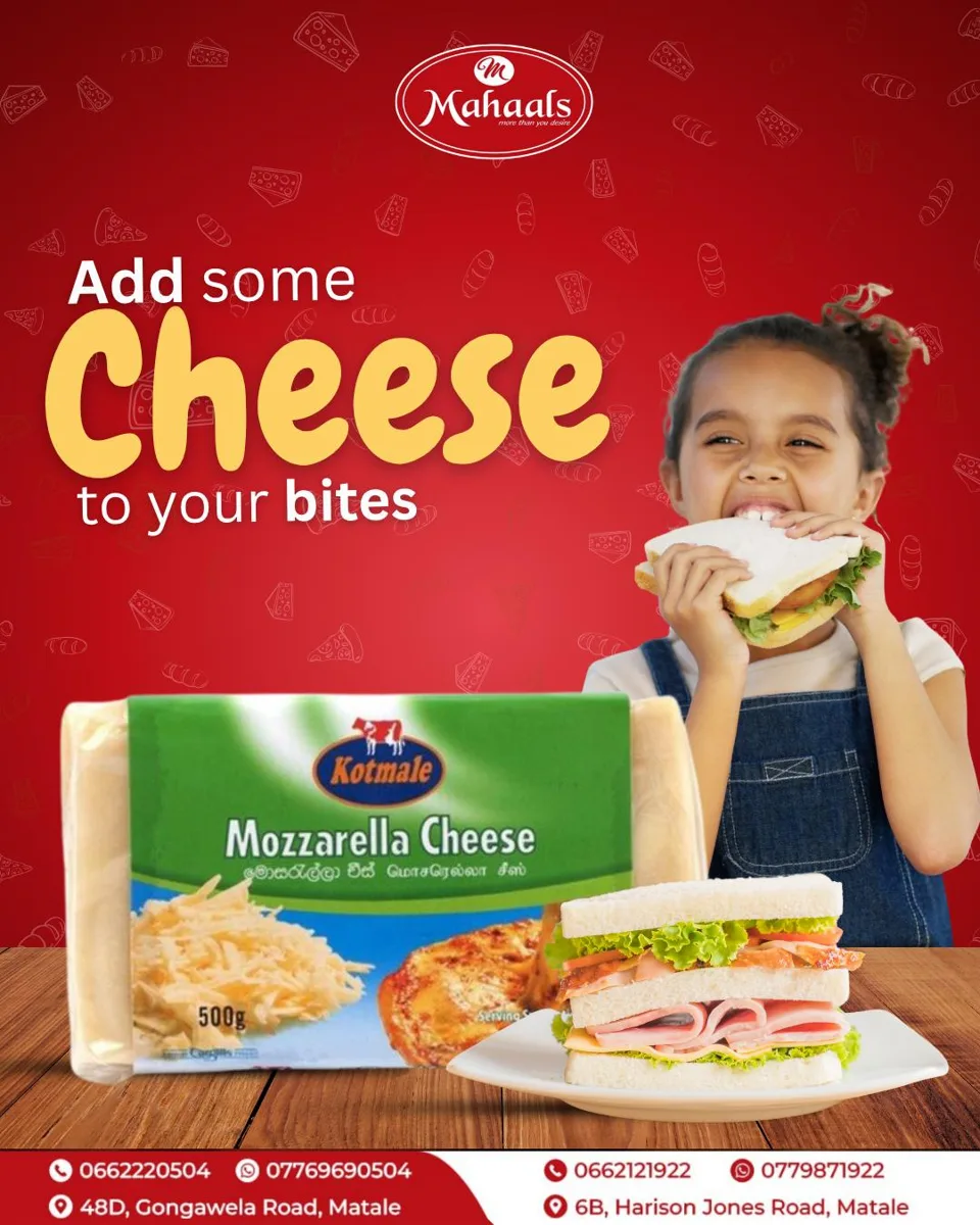 Mahaals — Cheese campaign campaign artwork