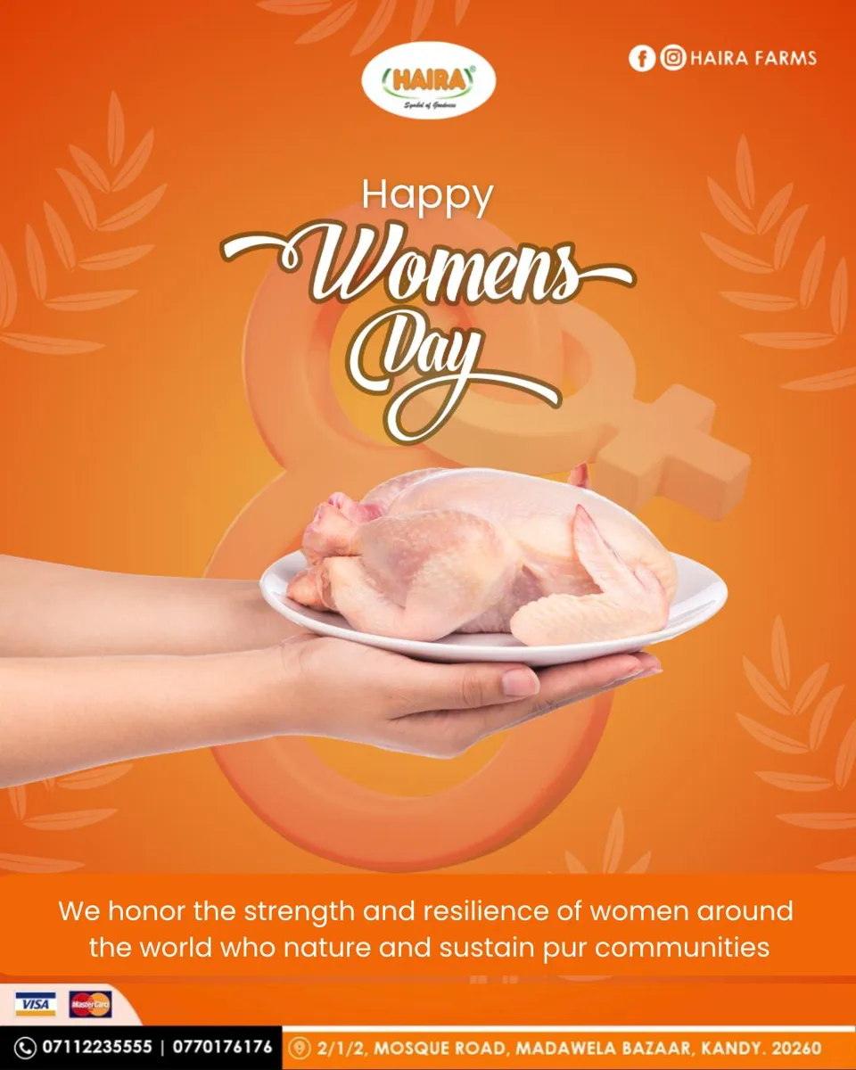 Haira Farms — Women’s Day campaign artwork